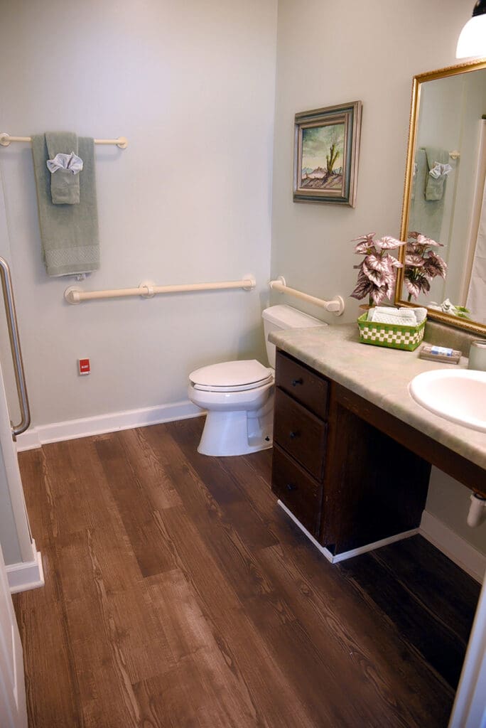 accessible bathroom