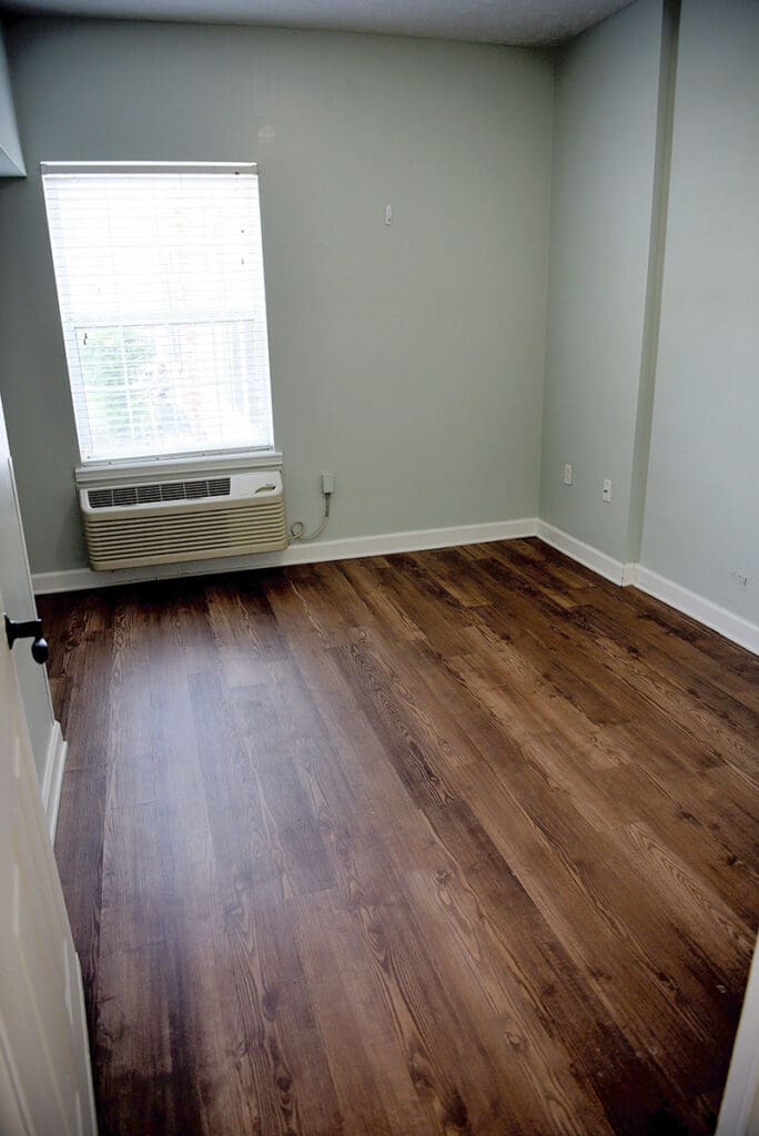 room without furniture